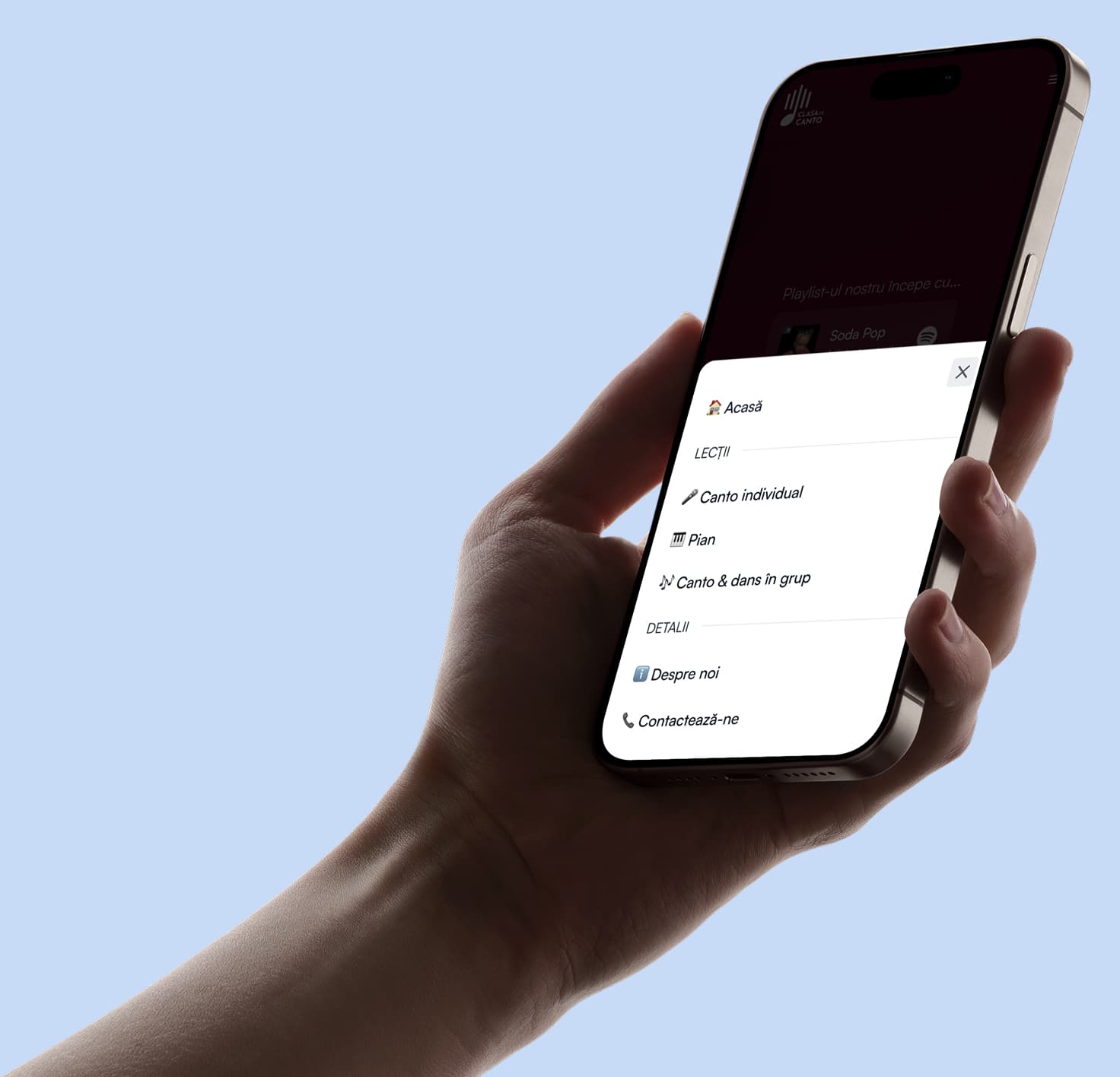 Clasa de Canto Feature Image